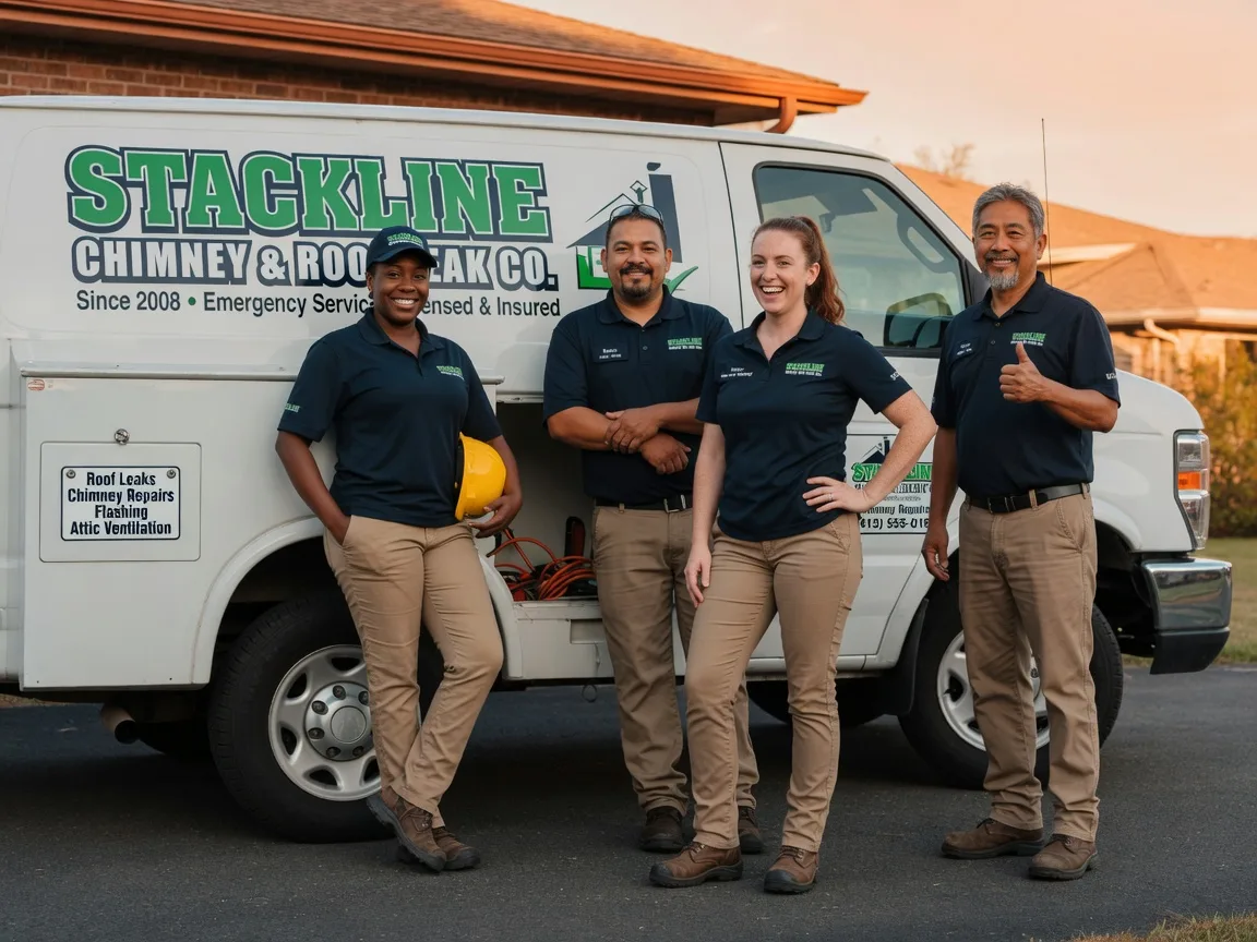 Chimney flashing repair company in Signal Hill, CA